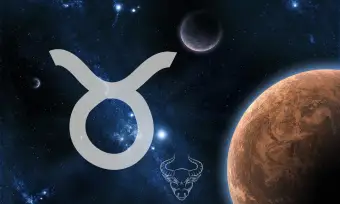 황소 자리의 화성 : 힘과 안정성의 연결