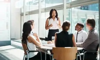 biznesmeni na spotkaniu