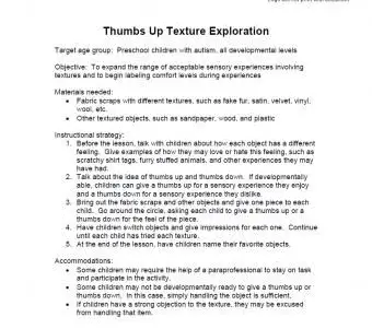 수업 계획을 엄지 척