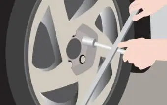 Odkręcanie nakrętek koła