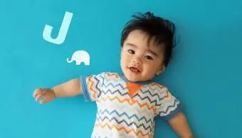 J 편지와 함께 아기