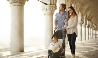 Rodina v Benátkách