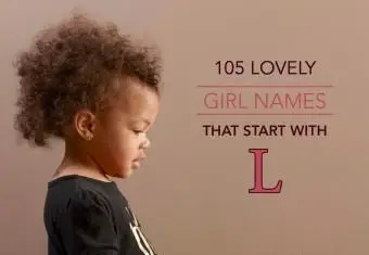 Nombres de niña encantadores que comienzan con L