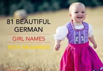 Schöne deutsche Mädchennamen mit Bedeutung