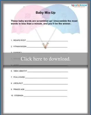 Gra z mieszaniem dzieci