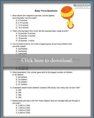 20 pytań o ciekawostki dla dzieci