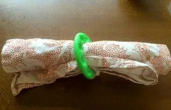 Obrączka na serwetki dla niemowląt