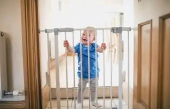 Tipos de puertas para bebés