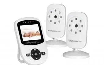 Video opatrovateľka Babysense s dvoma digitálnymi fotoaparátmi
