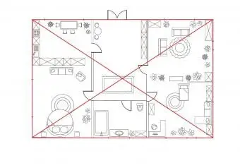 집 풍수의 중심 찾기