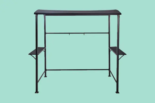 Blooma Coburg Grey Rectangular Gazebo - Verdantvows