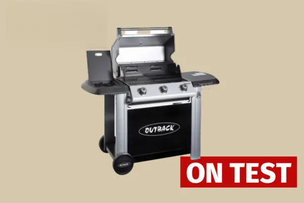 Outback Magnum 3 Gas Charcoal Barbecue - Verdantvows