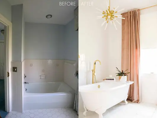 Elsie's Master Bathroom Tour (Before + After)