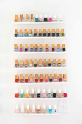 Easy Custom Nail Polish Shelves