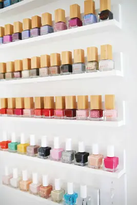 Easy Custom Nail Polish Shelves