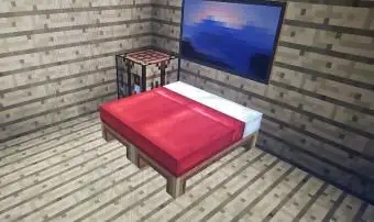 Łóżko Minecraft Minecraft