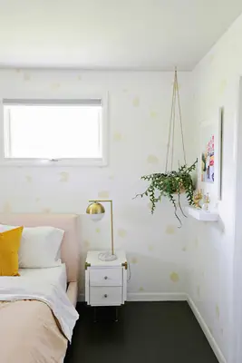 Removable Leopard-Inspired Wallpaper DIY