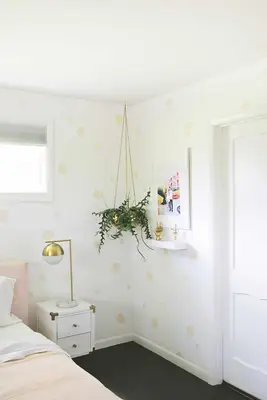 Removable Leopard-Inspired Wallpaper DIY