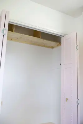 Easy Built-In Closet DIY