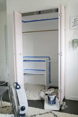 Easy Built-In Closet DIY