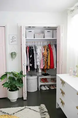 Easy Built-In Closet DIY
