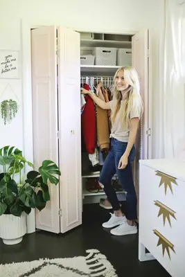 Easy Built-In Closet DIY
