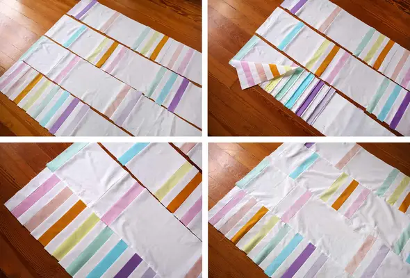 Modern Pastel Crib Quilt DIY