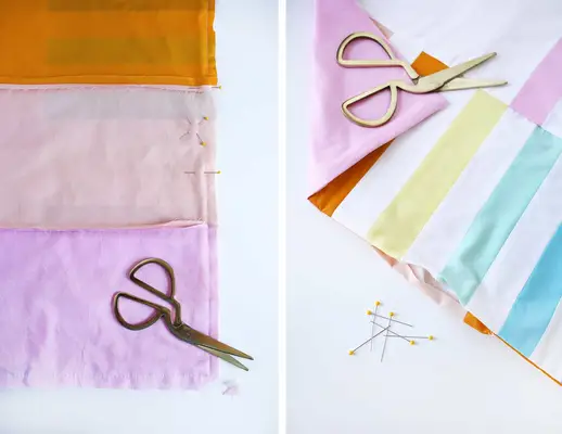 Modern Pastel Crib Quilt DIY