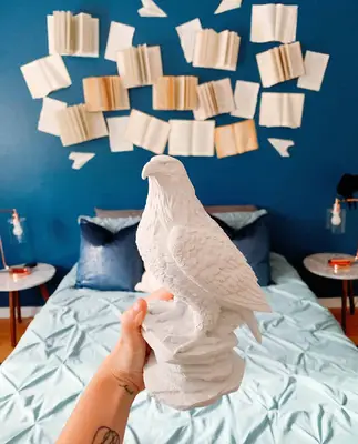 Open Books Accent Wall