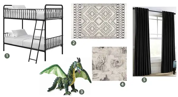 Harry Potter-Inspired Bedroom