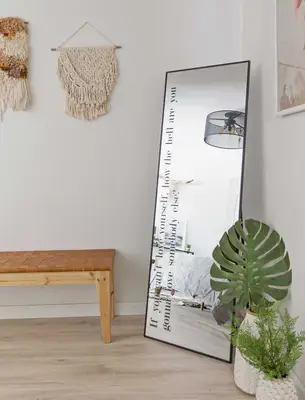 Make Your Own Vinyl Decal (For a Mirror)