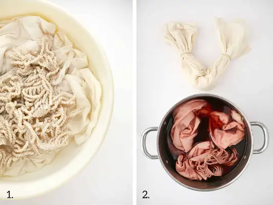 Naturally Dyed Pillowcase DIY 