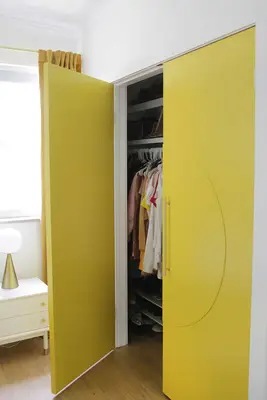 DIY Circle French Closet Doors