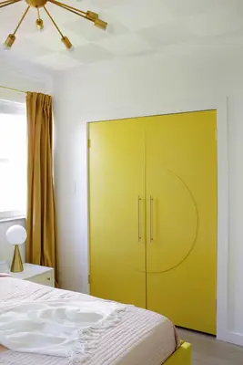 DIY Circle French Closet Doors