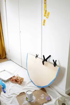 DIY Circle French Closet Doors