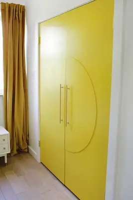 DIY Circle French Closet Doors