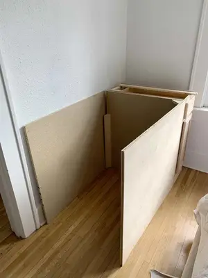 Hidden Dog Kennel - Custom Cabinet DIY