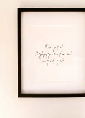 Hufflepuff-Inspired Bedroom