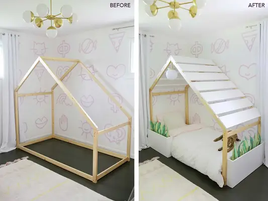 Palm Springs House Bed Makeover