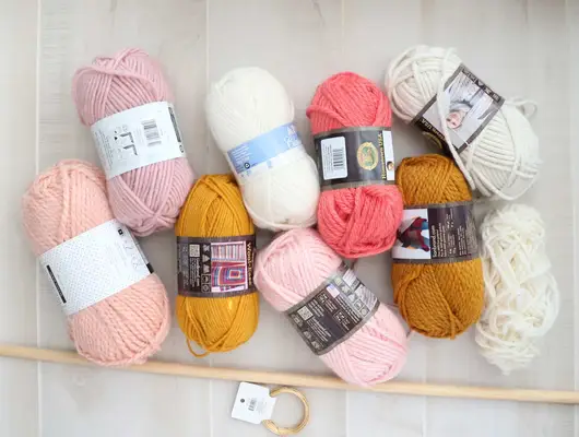 DIY Giant Tassel Wall Hanging