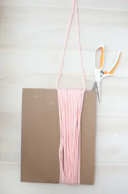 DIY Giant Tassel Wall Hanging
