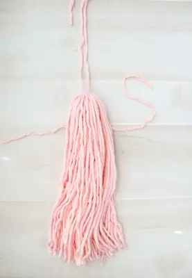 DIY Giant Tassel Wall Hanging