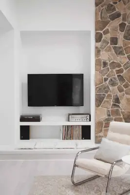 Mandi's Fireplace and Media Center Makeover