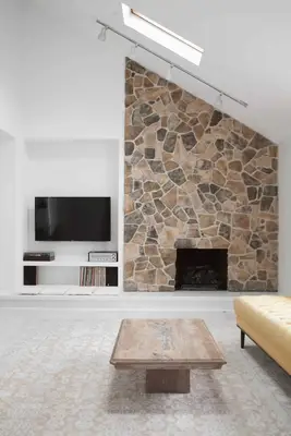 Mandi's Fireplace and Media Center Makeover