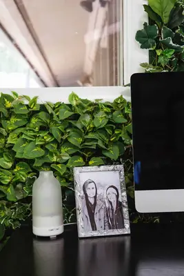 Living Wall Home Office Tour