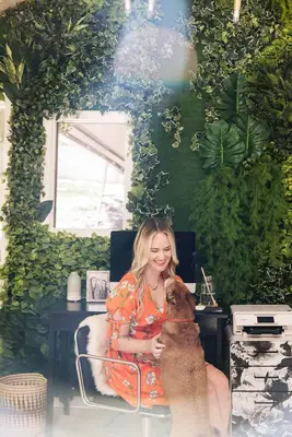 Living Wall Home Office Tour