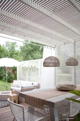 How to Build a Slat Wood Pergola