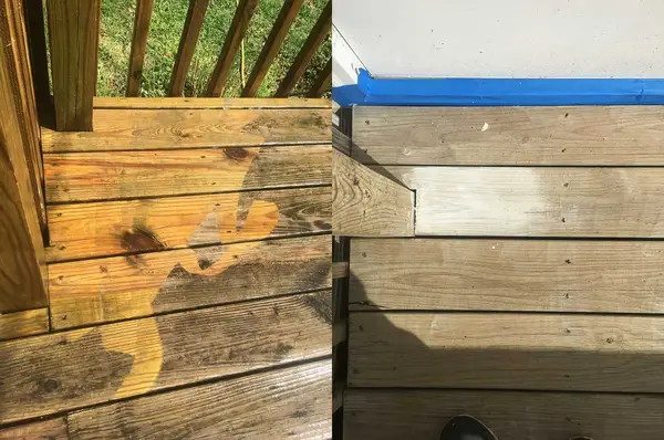 Holiday House Back Porch Refresh