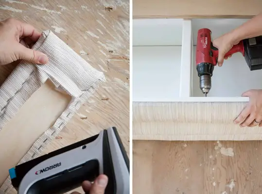 upholstering a bench