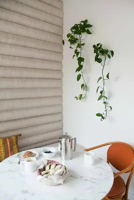 How I Built a Channel Tufted Storage Banquette